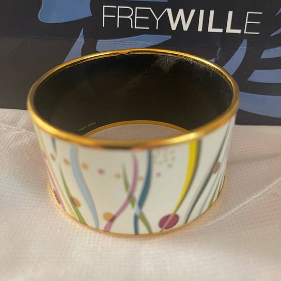 Frey Wille bracelet in enamel and 24k gold - Picture 3 of 5